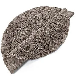 Rundt teppe - Combarro Solid Cotton Shaggy (taupe)