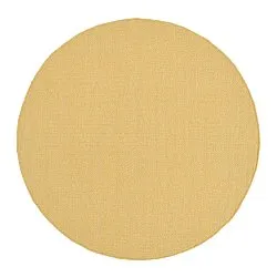 Rundt teppe - Hamilton (mustard)