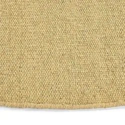 Rundt teppe - Hamilton (mustard)