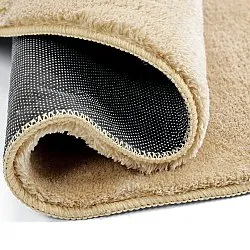 Runde tepper - Aranga Super Soft Fur (mørk beige)