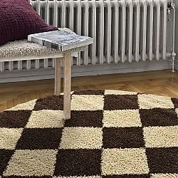 Runde tepper - Albi (brun/beige)