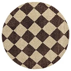 Runde tepper - Albi (brun/beige)