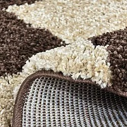 Runde tepper - Albi (brun/beige)