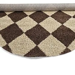 Runde tepper - Albi (brun/beige)