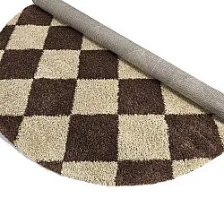 Runde tepper - Albi (brun/beige)