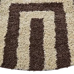 Runde tepper - Imilchil (beige/brun)