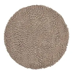 Rundt teppe - Aliste Wool Shaggy (brun)