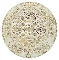 Rundt teppe - Denizli (beige)