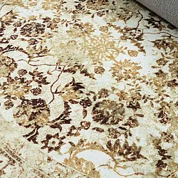 Rundt teppe - Denizli (beige)