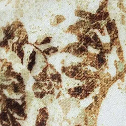 Rundt teppe - Denizli (beige)
