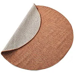 Rundt teppe - Indoor/Outdoor Arlo (oransje)