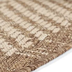 Rundt teppe - Indoor/Outdoor Donora (brun)
