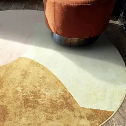 Rundt teppe - Lazio (beige/rosa)
