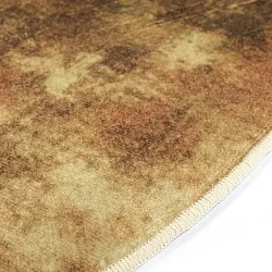 Rundt teppe - Lazio (beige/rosa)