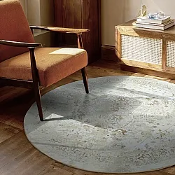Rundt teppe - Mateur (beige)