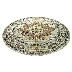 Rundt teppe - Siliana (beige)
