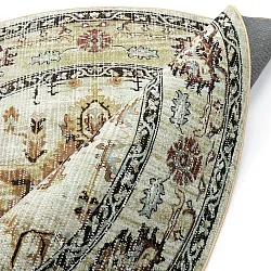 Rundt teppe - Siliana (beige)
