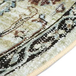 Rundt teppe - Siliana (beige)
