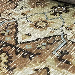 Rundt teppe - Siliana (beige)