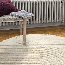 Runde tepper - Evora (offwhite)