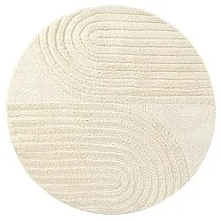 Runde tepper - Evora (offwhite)