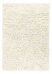 Ryetepper - Fassale Hand Woven Wool Shaggy (hvit)
