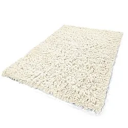 Ryetepper - Fassale Hand Woven Wool Shaggy (hvit)