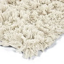 Ryetepper - Fassale Hand Woven Wool Shaggy (hvit)