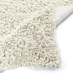 Ryetepper - Fassale Hand Woven Wool Shaggy (hvit)
