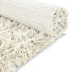 Ryetepper - Fassale Hand Woven Wool Shaggy (hvit)
