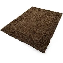 Ryetepper - Melilla Hand Woven Wool Shaggy (brun)