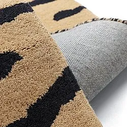 Ryetepper - Zebra Tufted Wool Premium (beige/svart)