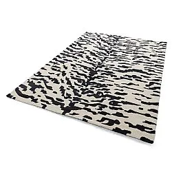 Ryetepper - Zebra Tufted Wool Premium (hvit/svart)