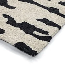 Ryetepper - Zebra Tufted Wool Premium (hvit/svart)