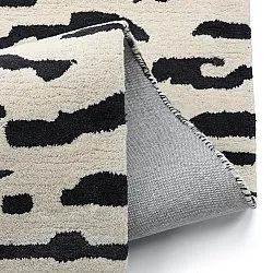 Ryetepper - Zebra Tufted Wool Premium (hvit/svart)