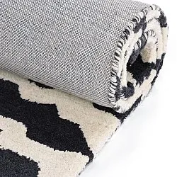 Ryetepper - Zebra Tufted Wool Premium (hvit/svart)