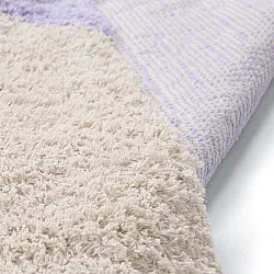Ryetepper - Amira Natural Cotton Shaggy (lilla/beige)