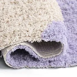 Ryetepper - Amira Natural Cotton Shaggy (lilla/beige)