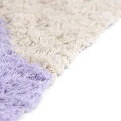 Ryetepper - Amira Natural Cotton Shaggy (lilla/beige)