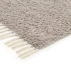 Ryetepper - Amira Natural Cotton Shaggy (taupe/gul)