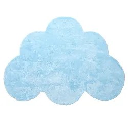 Barneteppe - Aranga Super Soft Cloud (lyseblått)