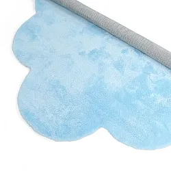 Barneteppe - Aranga Super Soft Cloud (lyseblått)