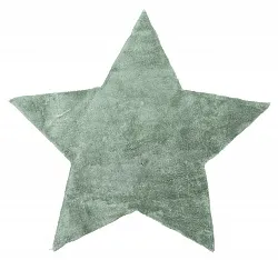 Barneteppe - Aranga Super Soft Star (grønn)