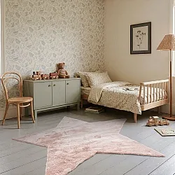 Barneteppe - Aranga Super Soft Star (rosa)
