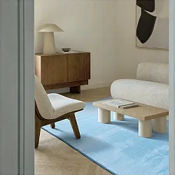 Ryetepper - Aranga Super Soft Fur (lyseblått)