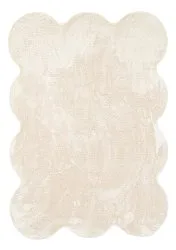 Bølget ryeteppe - Aranga Super Soft Fur (beige)