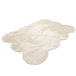 Bølget ryeteppe - Aranga Super Soft Fur (beige)