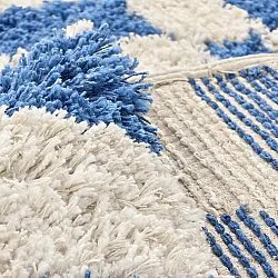 Ryetepper - Atrani Natural Cotton Shaggy (blå)