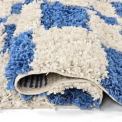 Ryetepper - Atrani Natural Cotton Shaggy (blå)