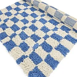 Ryetepper - Atrani Natural Cotton Shaggy (blå)